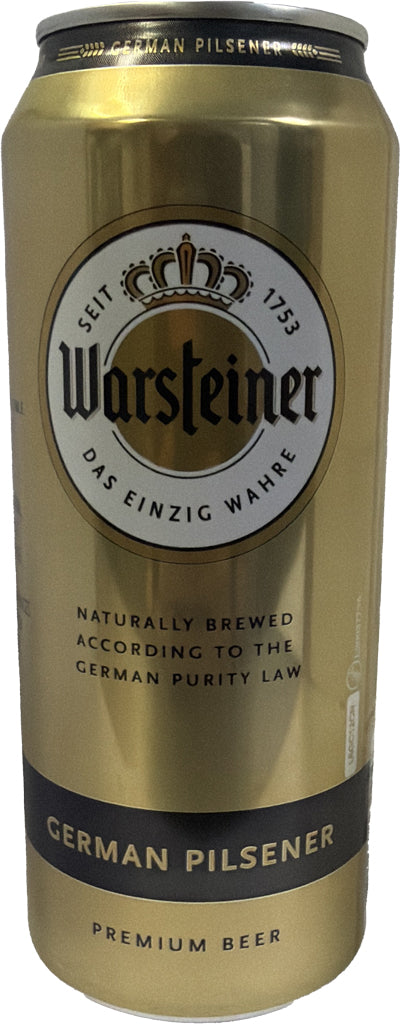 Warsteiner German Pilsner 500ml Can-0