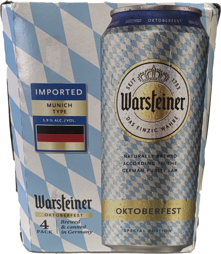 Warsteiner Oktoberfest 16oz 4pk Cans-0