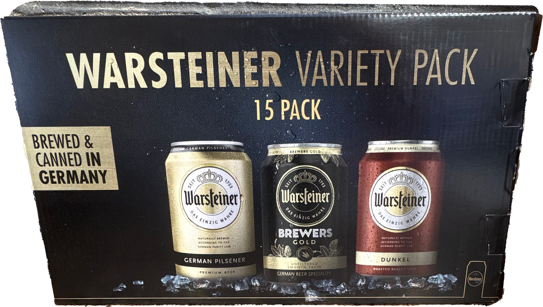 Warsteiner Variety 15pk Cans-0