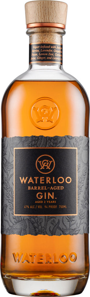 Waterloo Barrel Aged Gin 750ml-0