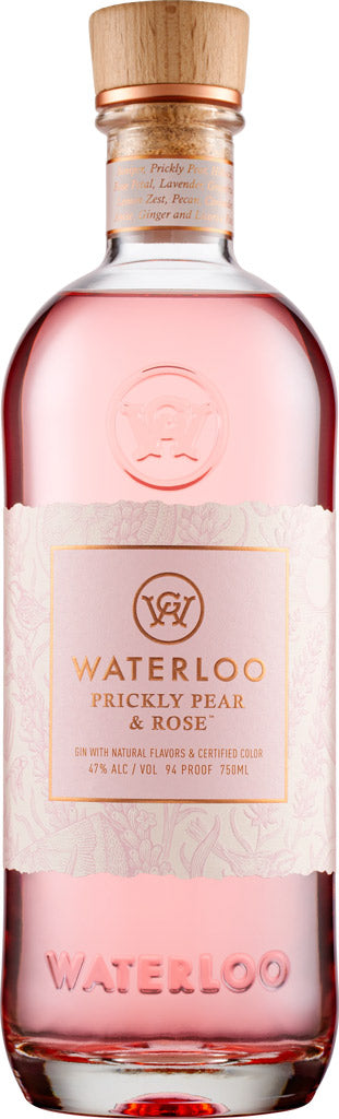 Waterloo Prickly Pear & Rose Gin 750ml-0