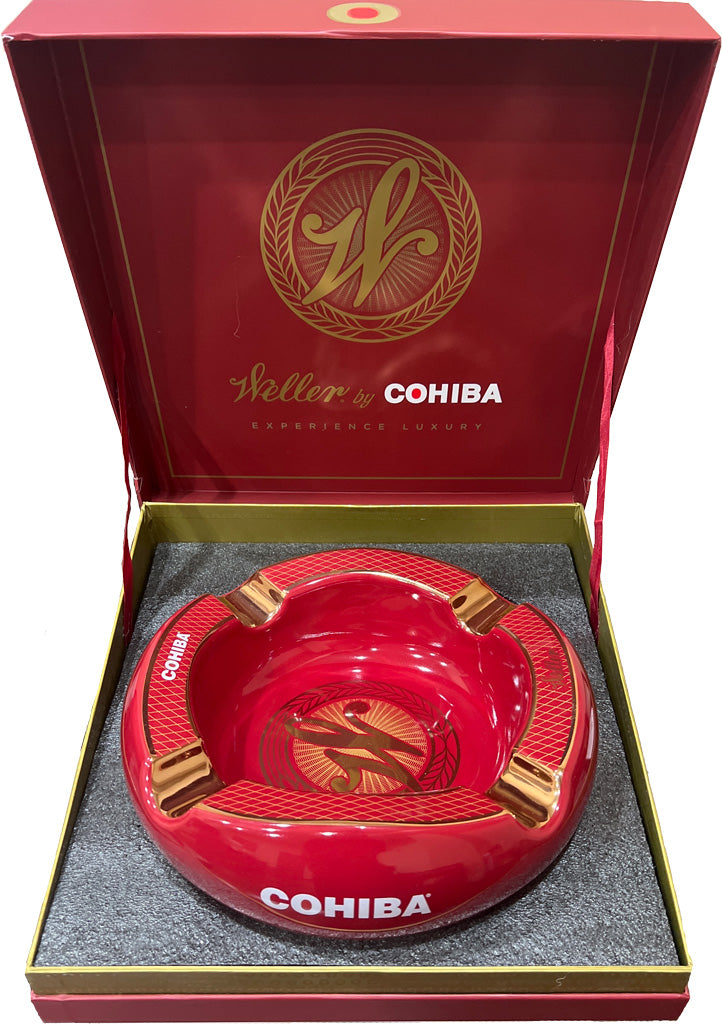 Weller By Cohiba Ashtray Red-0