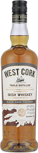 West Cork Black Cask Finished Irish Whiskey 750ml-0