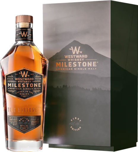 Westward Milestone American Single Malt Whiskey 750ml-0