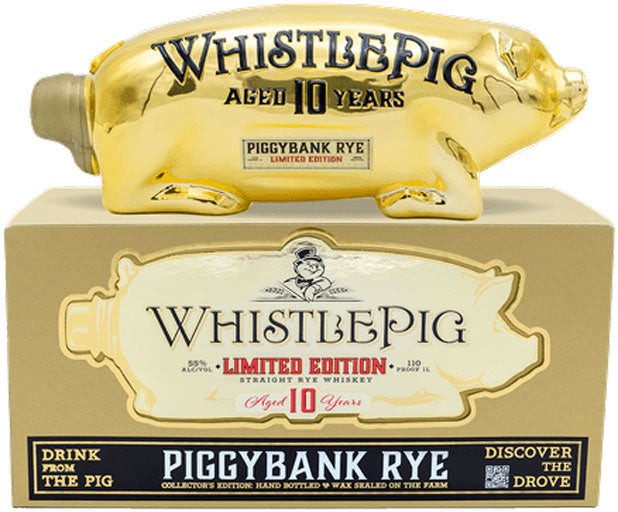Whistlepig Piggybank Rye Gold Edition 10 Year Old 1L Featured Image