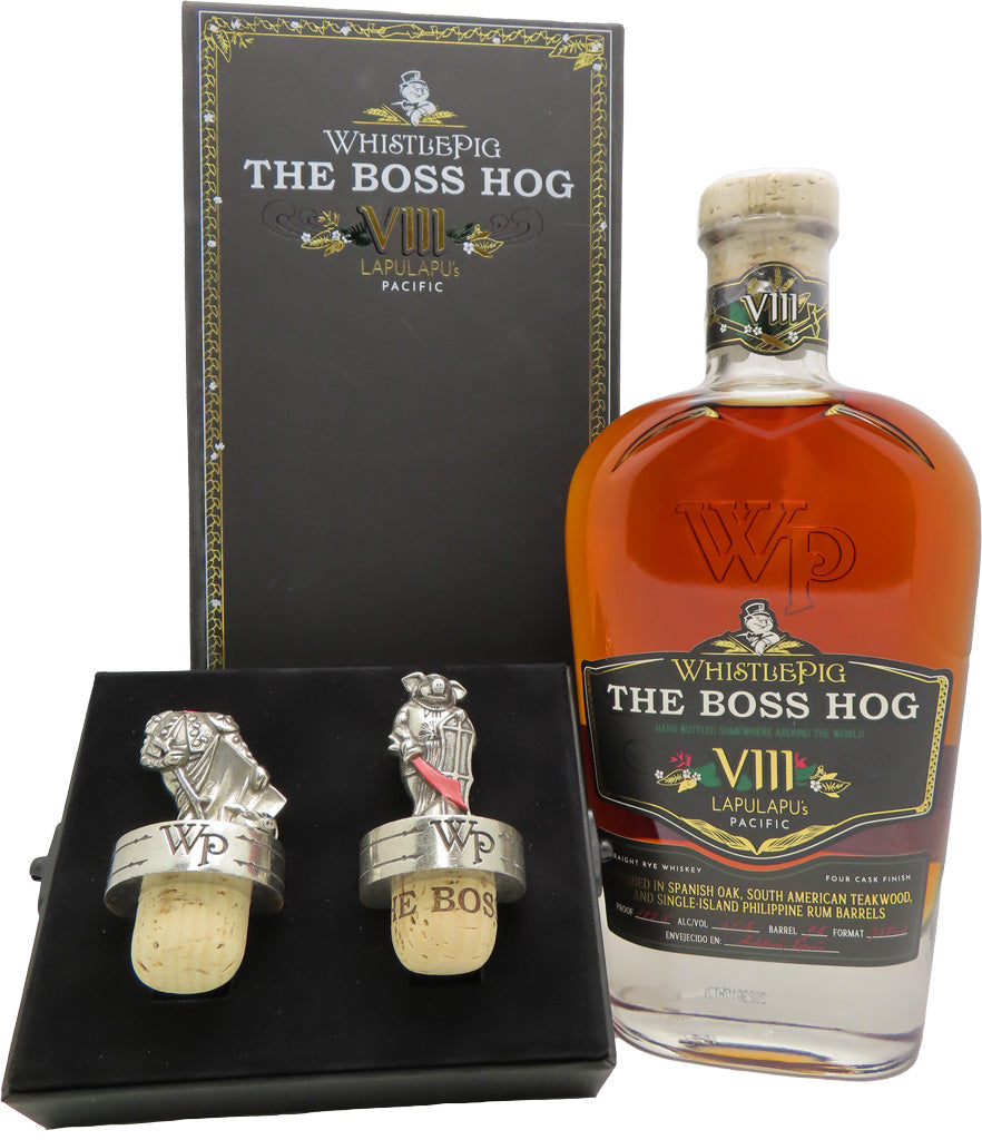 Whistlepig 'The Boss Hog VIII Lapulapu's Pacific' Around The World Straight Rye 750ml-0