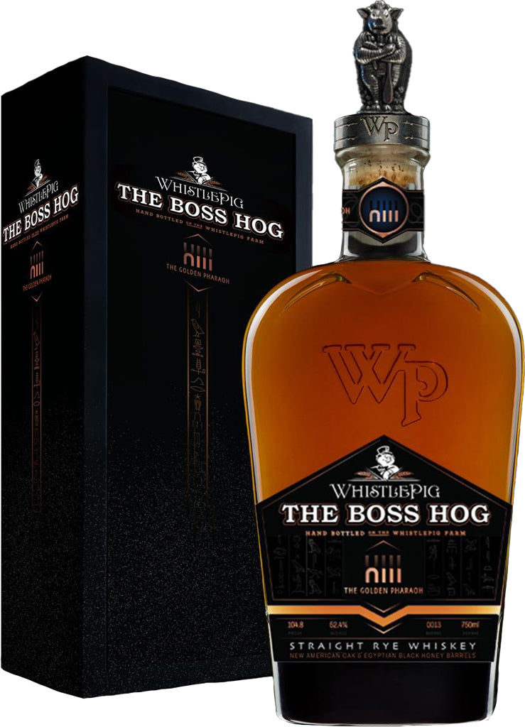 Whistlepig 'The Boss Hog' XIII The Golden Pharaoh Straight Rye Whiskey 750ml-0