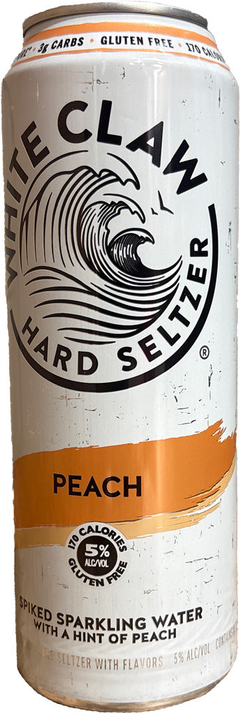 White Claw Peach 19.2oz Can-0