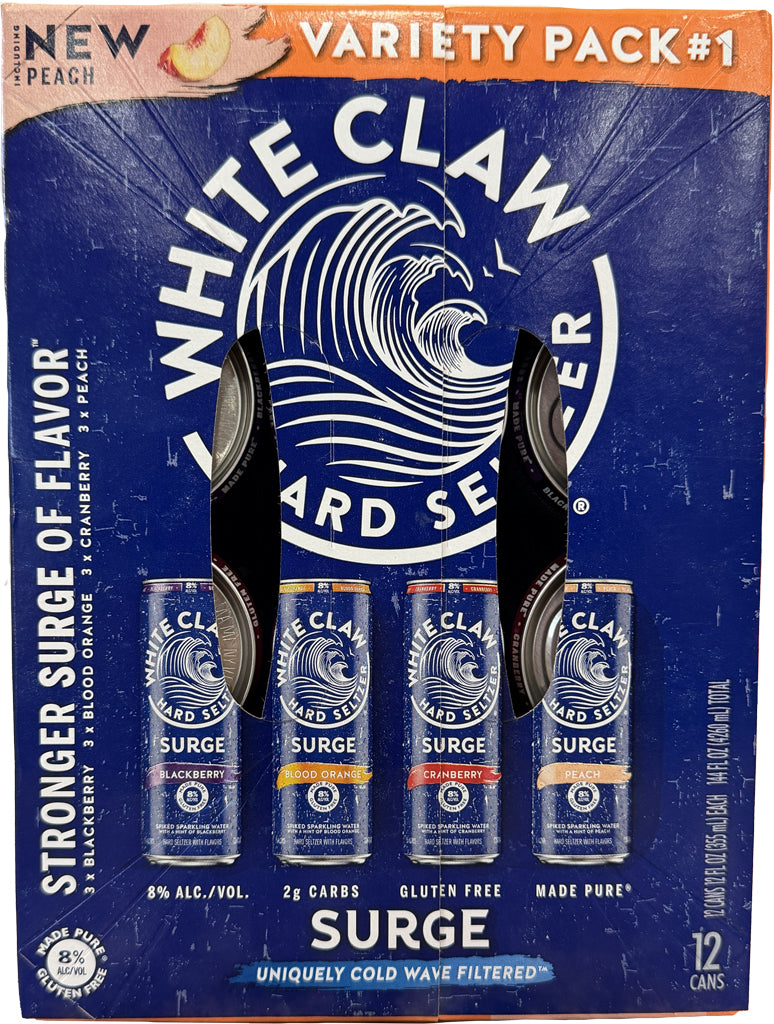 White Claw Surge #1 Variety Pack 12pk Cans-0