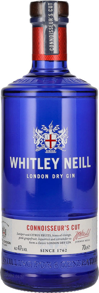 Whitley Neill Connoisseur's Cut Dry Gin 750ml