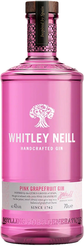 Whitley Neill Pink Grapefruit Gin 750ml