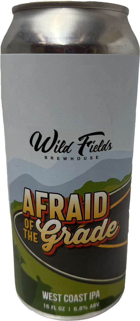 Wild Fields Afraid Of The Grade IPA 16oz Can-0