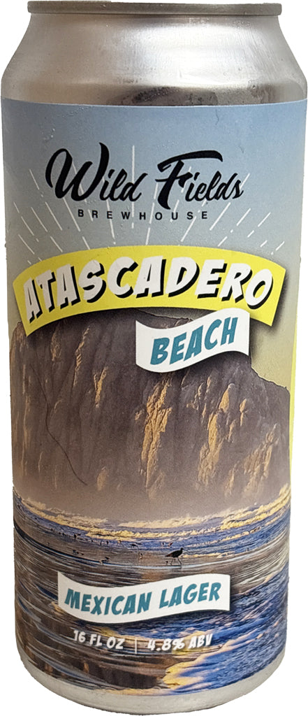 Wild Fields Atascadero Beach Mexican Lager 16oz Can-0