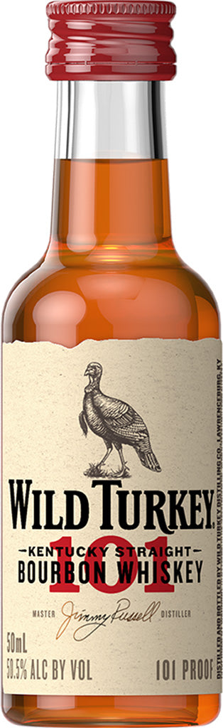 Wild Turkey 101 Proof Kentucky Bourbon 50ml-0