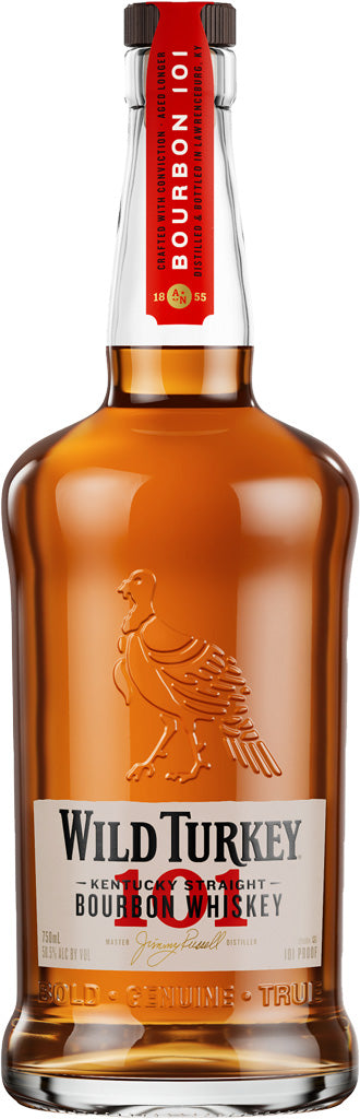 Wild Turkey 101 Proof Kentucky Bourbon 750ml-0