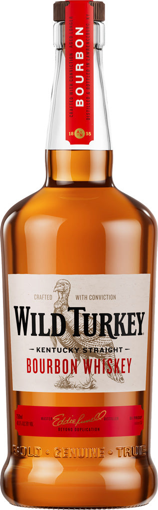 Wild Turkey 81 Proof Kentucky Bourbon 750ml-0