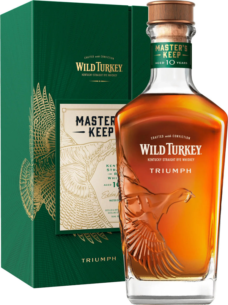 Wild Turkey Master's Keep Triumph Straight Rye Whiskey 10 Year Old 750ml-0