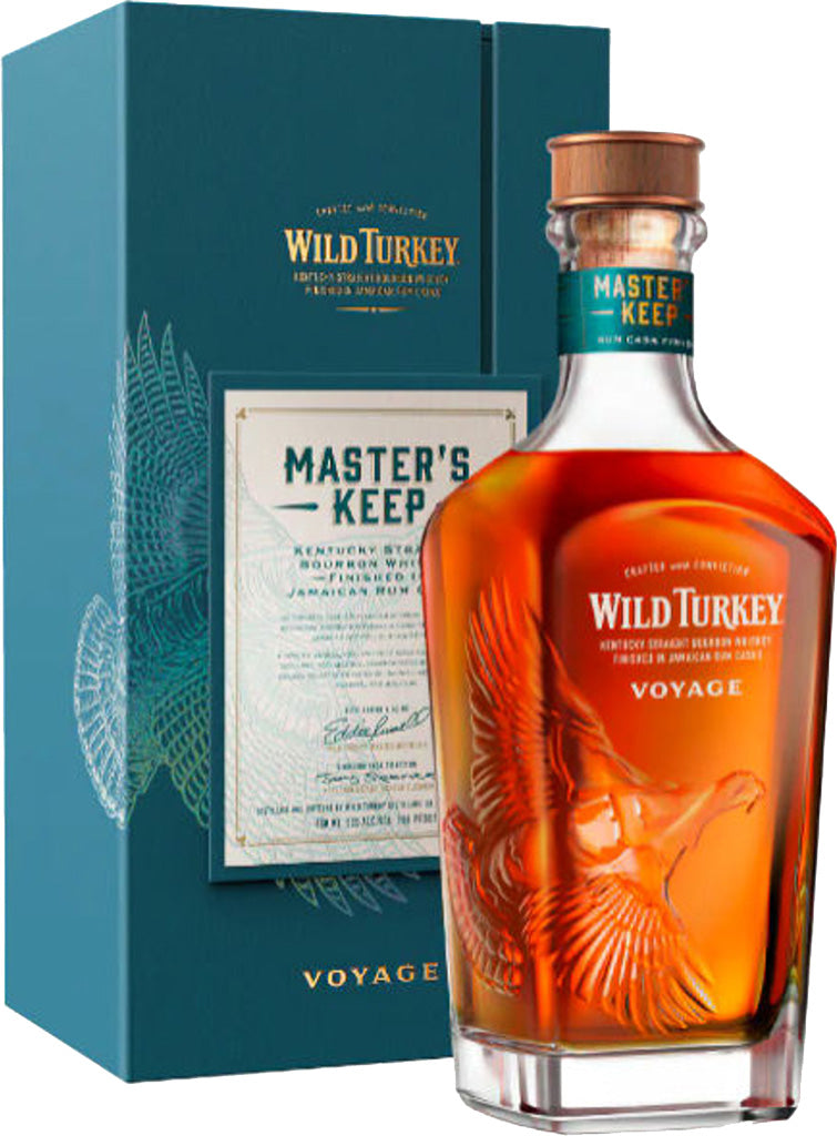 Wild Turkey Master's Keep Voyage Kentucky Straight Bourbon Whiskey Finished in Rum Casks 750ml-0