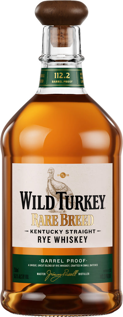 Wild Turkey Rare Breed Rye Barrel Proof 750ml – Mission Liquor