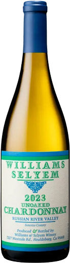Williams Selyem Unoaked Chardonnay 2023 750ml-0