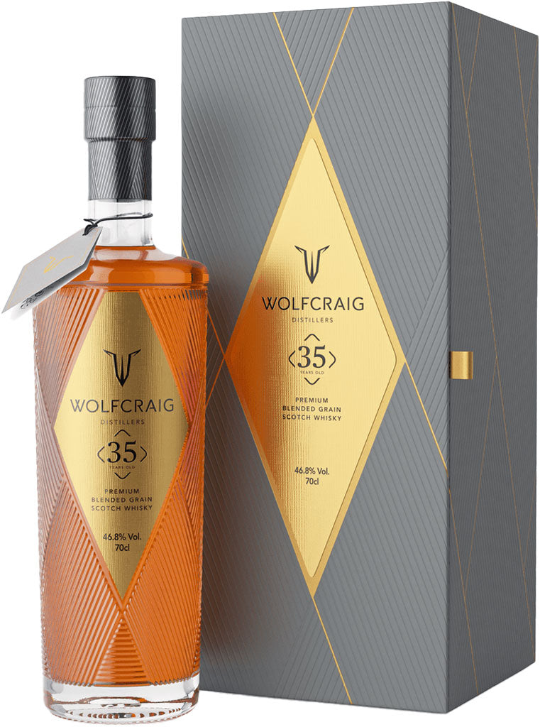 Wolfcraig Distillers Premium Blended Scotch Whisky 35 Year Old 700ml-0