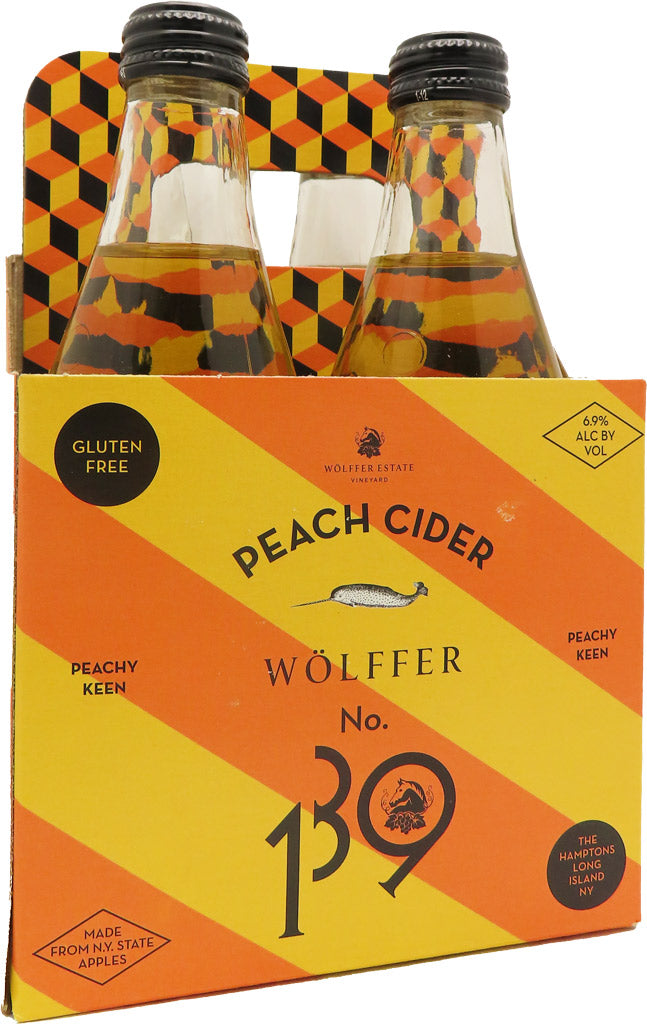 Wolffer Estate No.139 Peach Cider 4pk-0