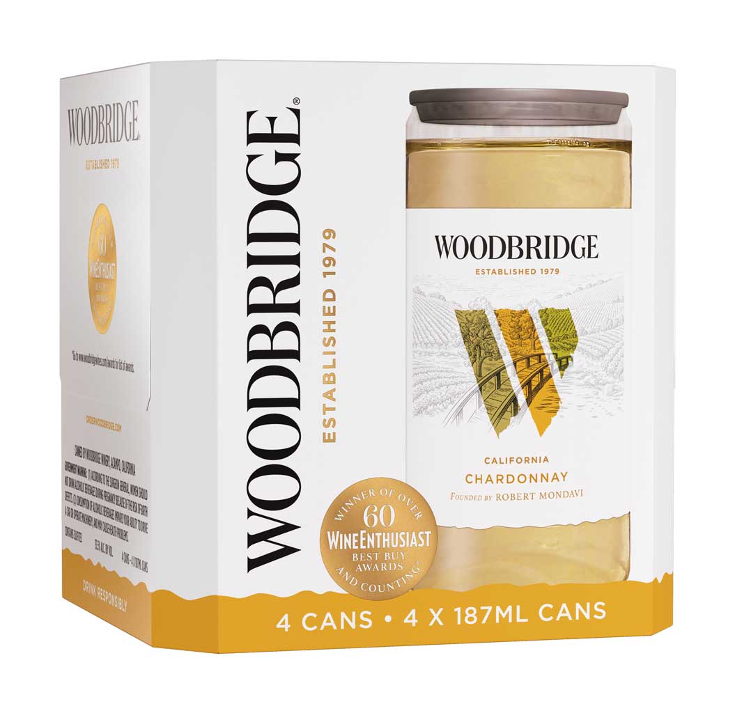 Woodbridge Chardonnay 187ml 4pk Can-0