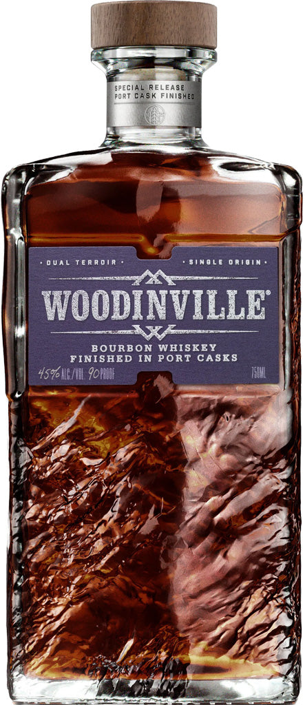 Woodinville Port Cask Bourbon Whiskey 750ml-0