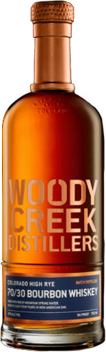 Woody Creek High Rye 70/30 Bourbon Whiskey 750ml-0
