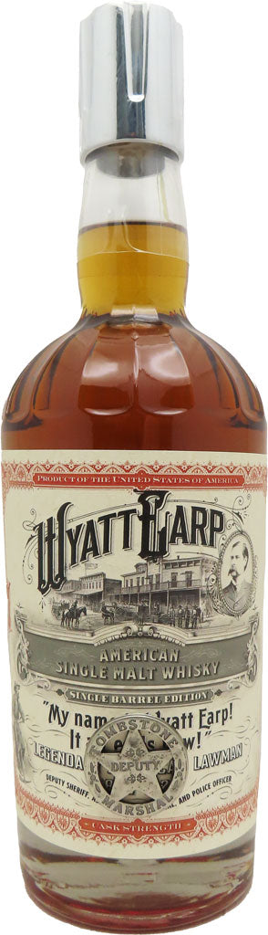 Wyatt Earp Single Barrel American Single Malt Whiskey 750ml-0