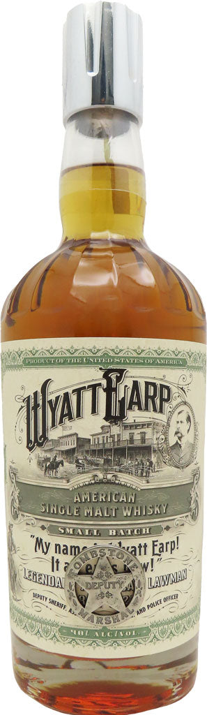 Wyatt Earp Small Batch American Single Malt Whiskey 750ml-0