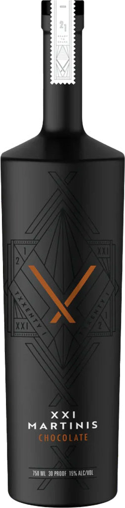 XXI Martinis Chocolate Cream Liqueur 750ml-0