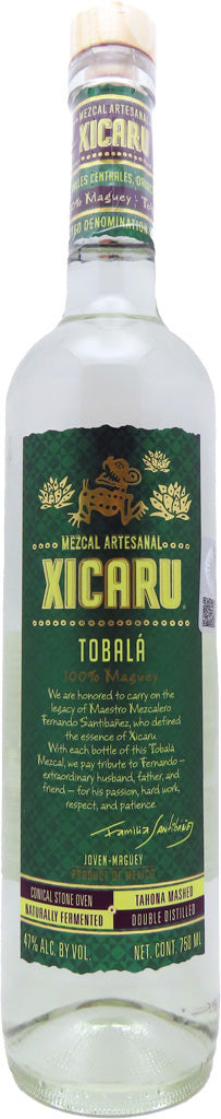 Xicaru Tobala Mezcal Artesanal 750ml – Mission Liquor