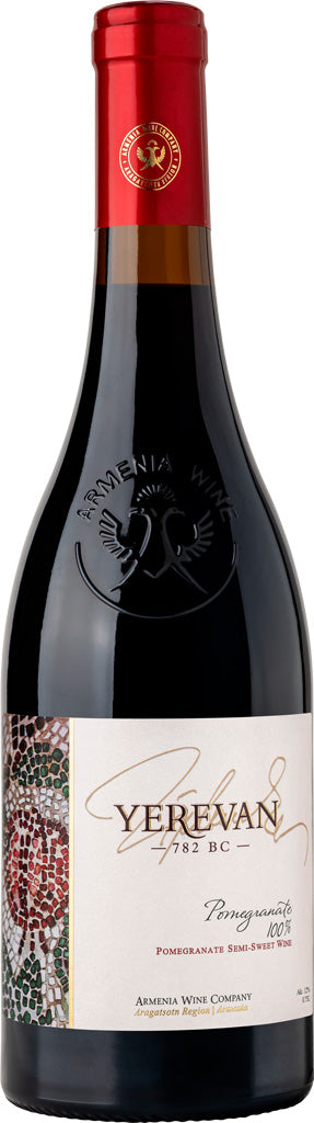 Yerevan Pomegranate Semi Sweet Wine 750ml-0
