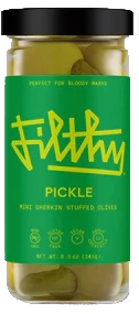 Filthy Pickle Olives 8oz-0