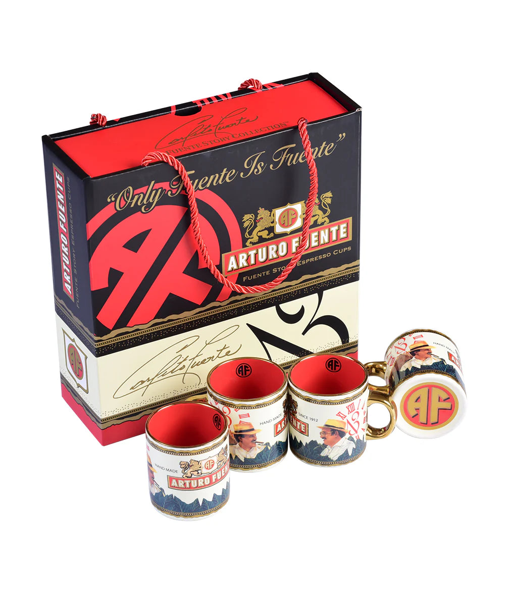 A. Fuente Hands Of Time Espresso Cups 4pk Featured Image