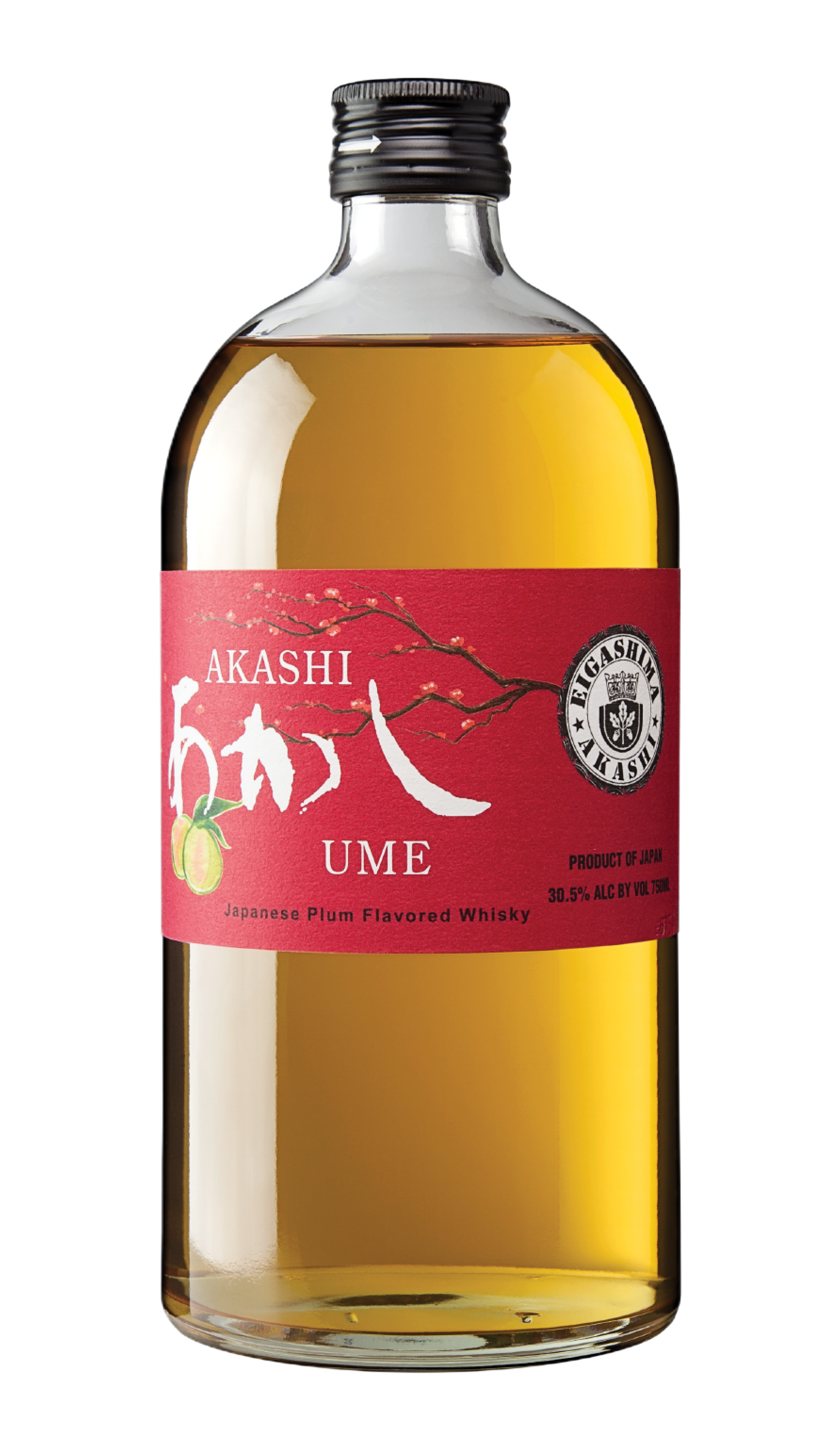 Akashi White Oak Plum Infused Blended Whiskey 750ml-0