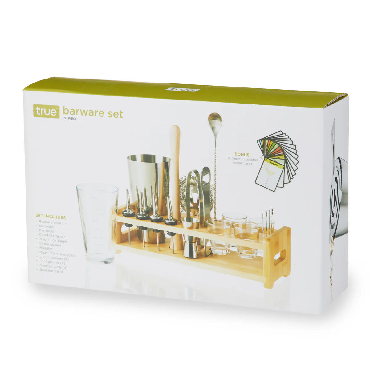 True 20pc Barware Set-1