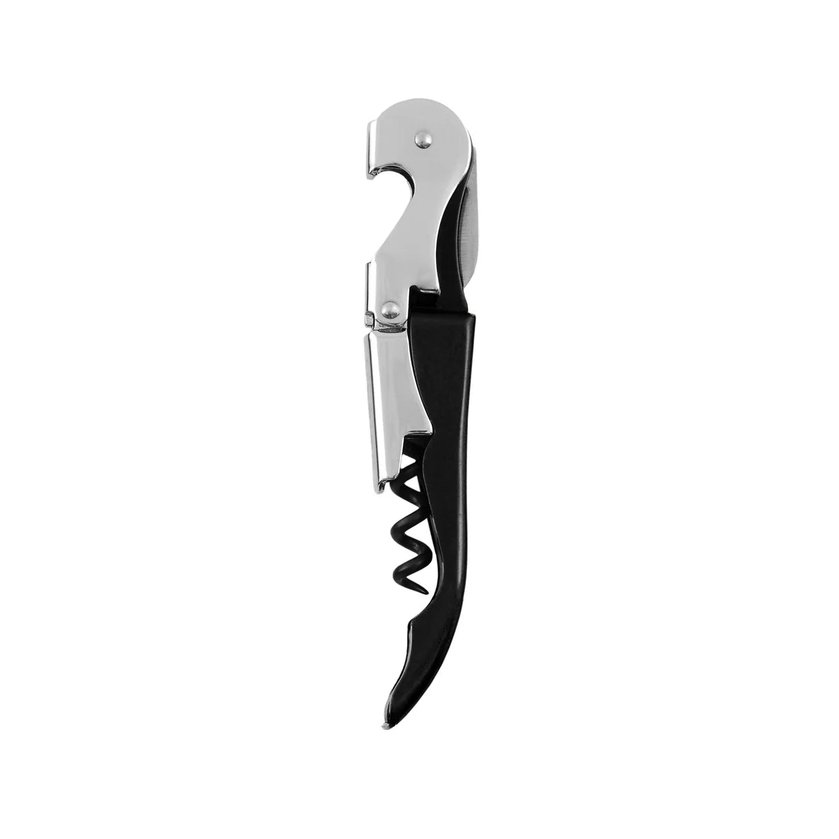 True Stainless Steel Double Hinged Corkscrew-0