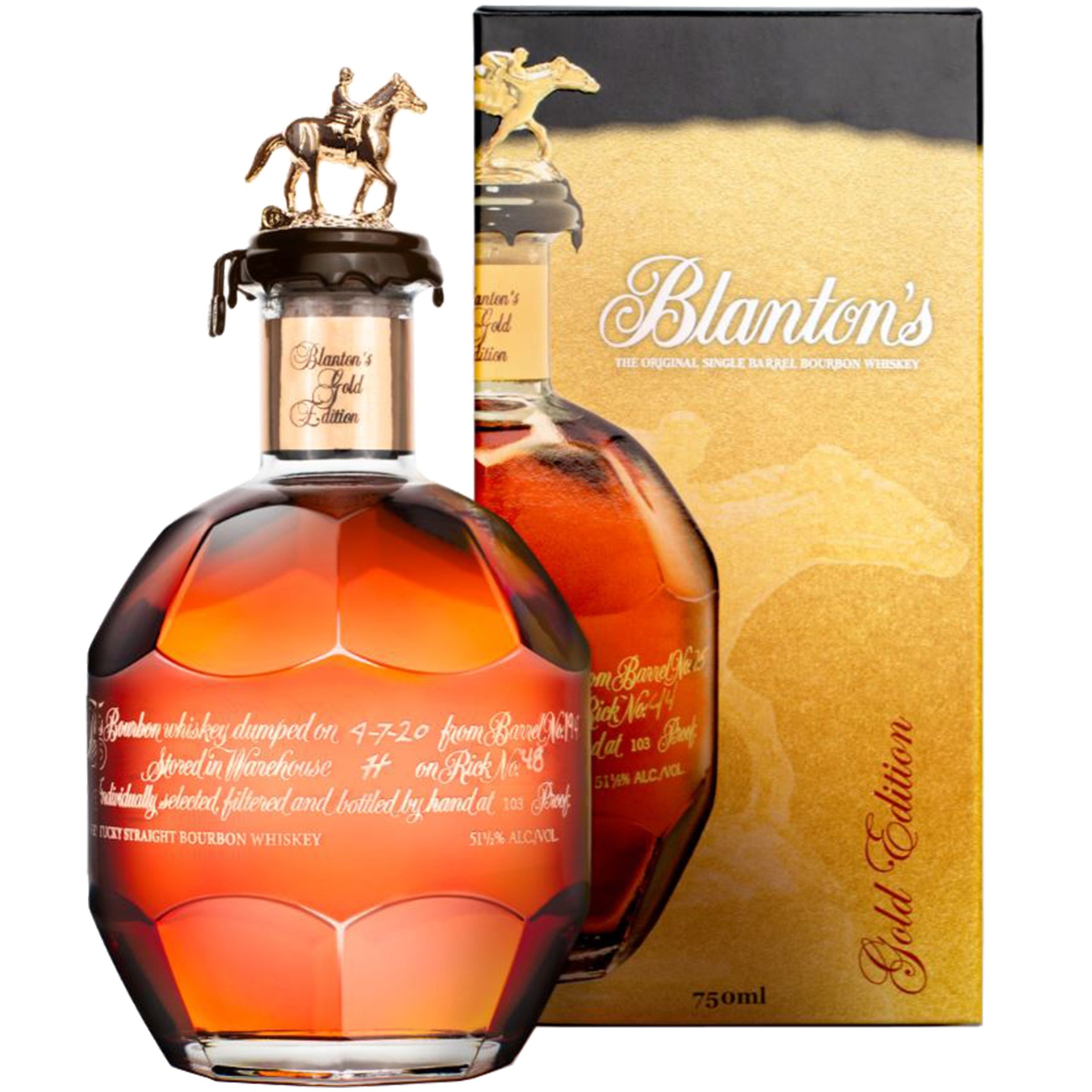 Blanton's Single Barrel Gold Edition Kentucky Bourbon 750ml-0