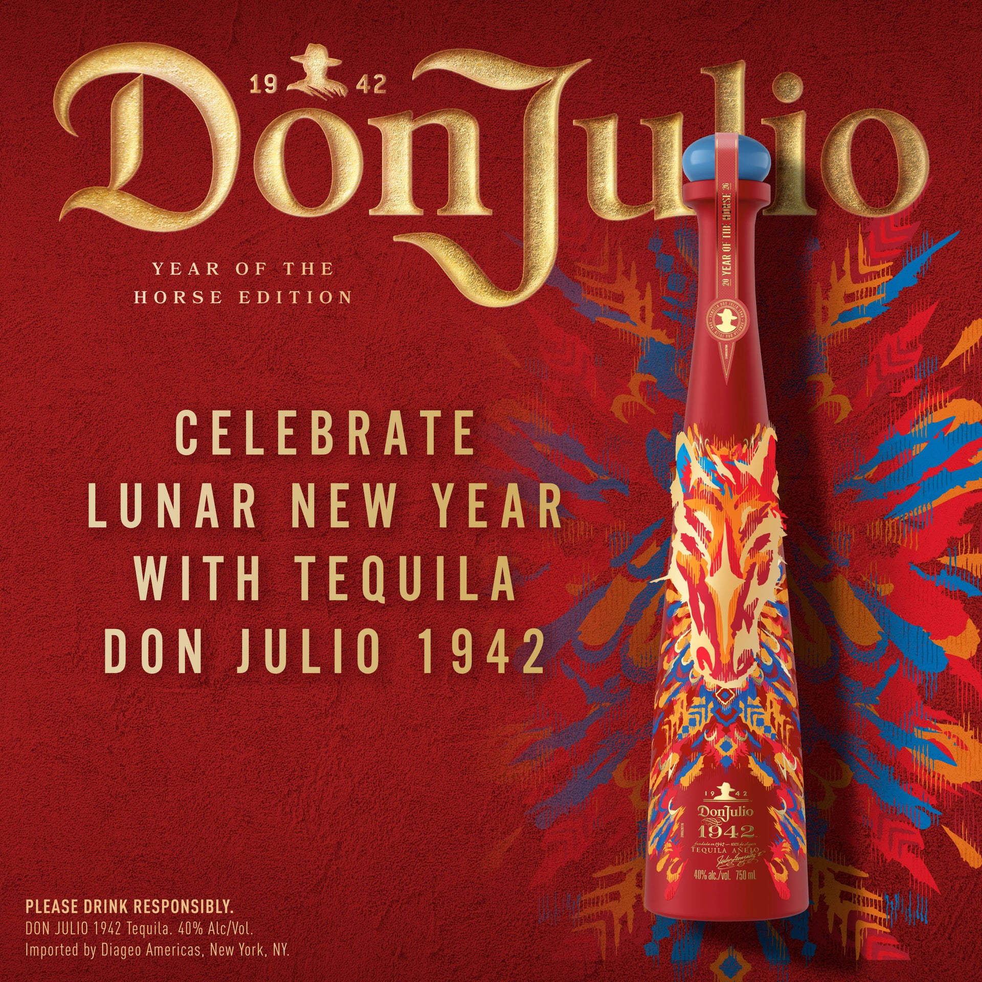 Banner for Don Julio 1942 Lunar New Year