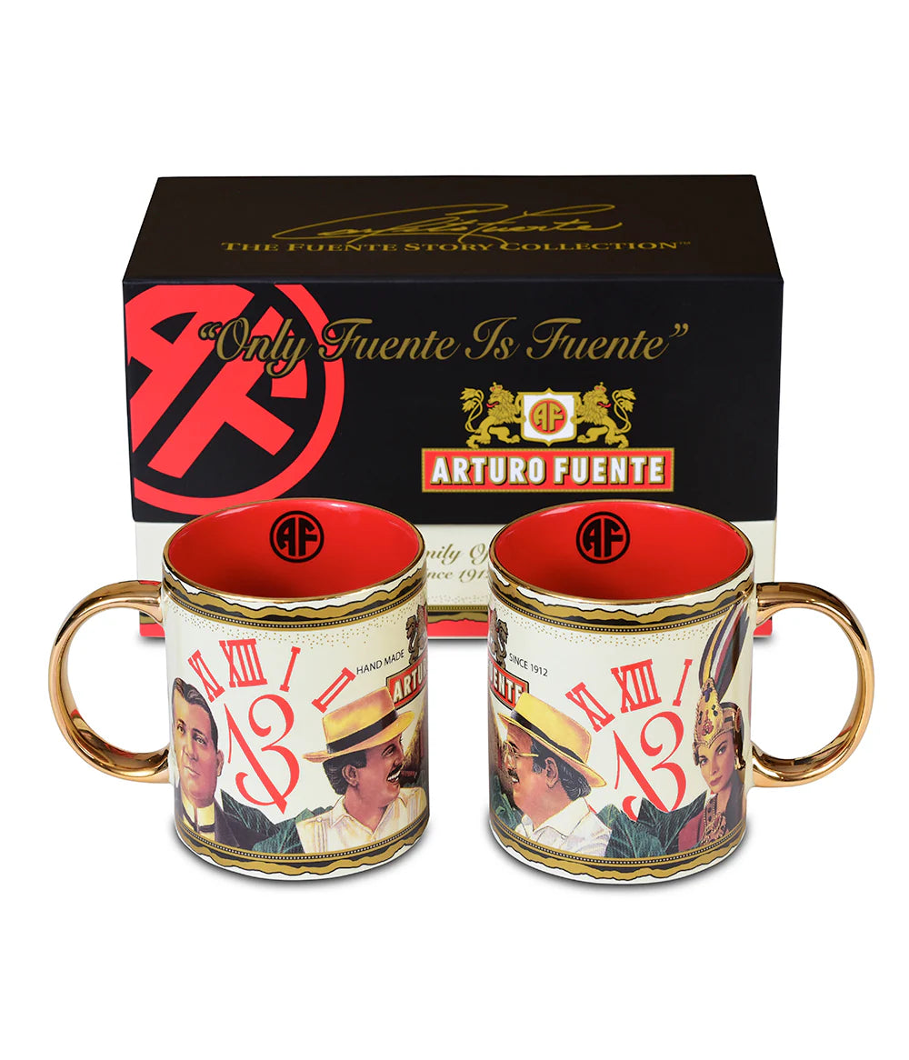 A. Fuente Hands Of Time Coffee Mugs 2pk Featured Image