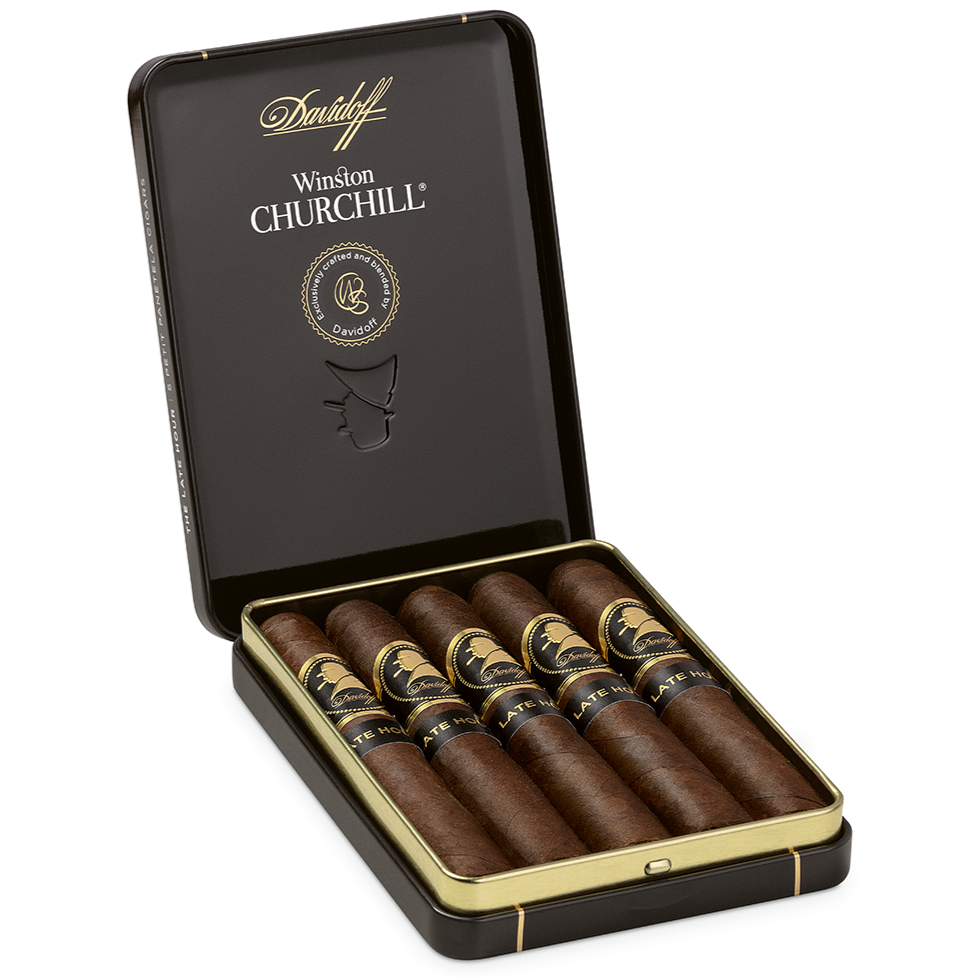 Davidoff Winston Churchill Late Hour Petit Panetela 5pk Featured Image