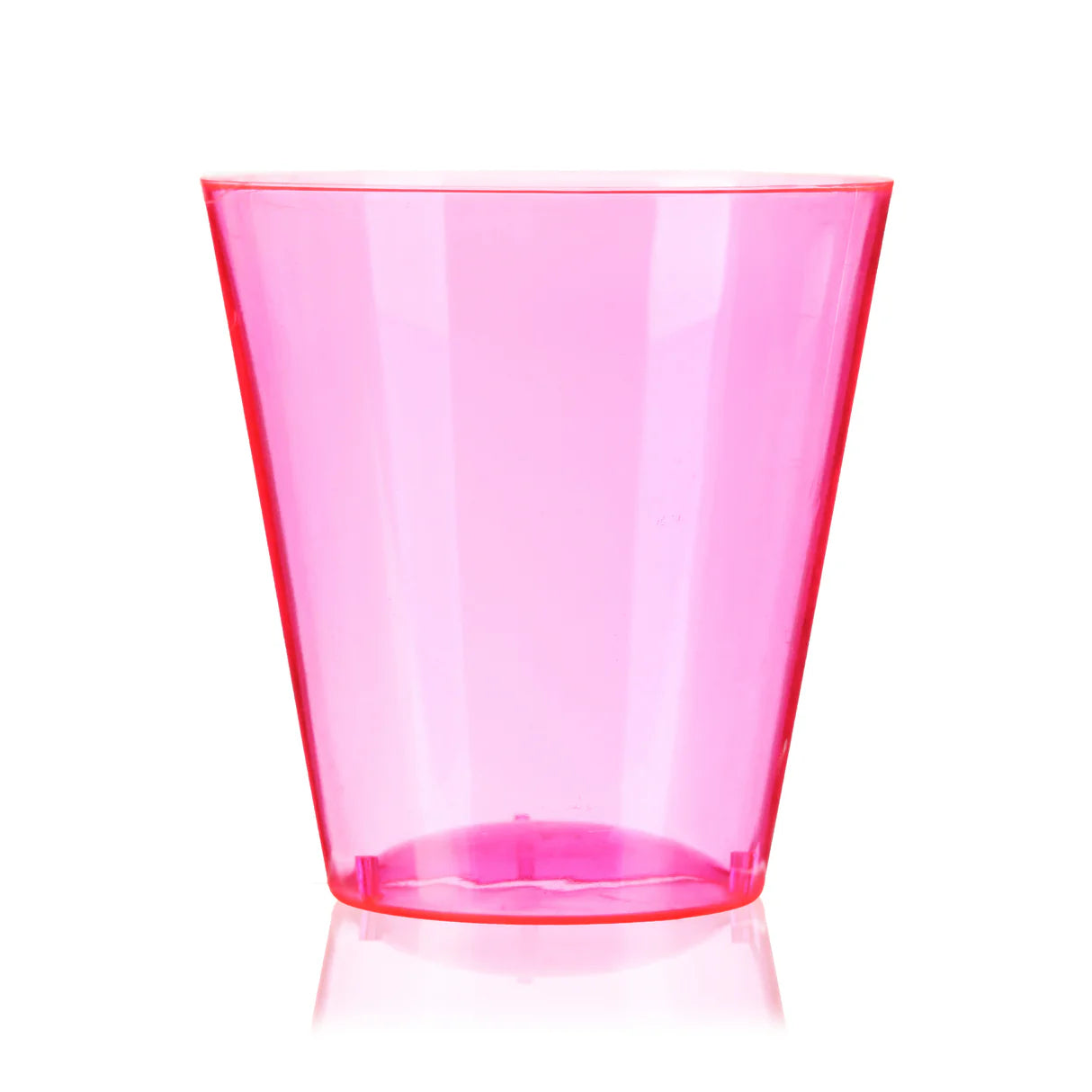Pink Disposable Plastic Shot Glasses-0
