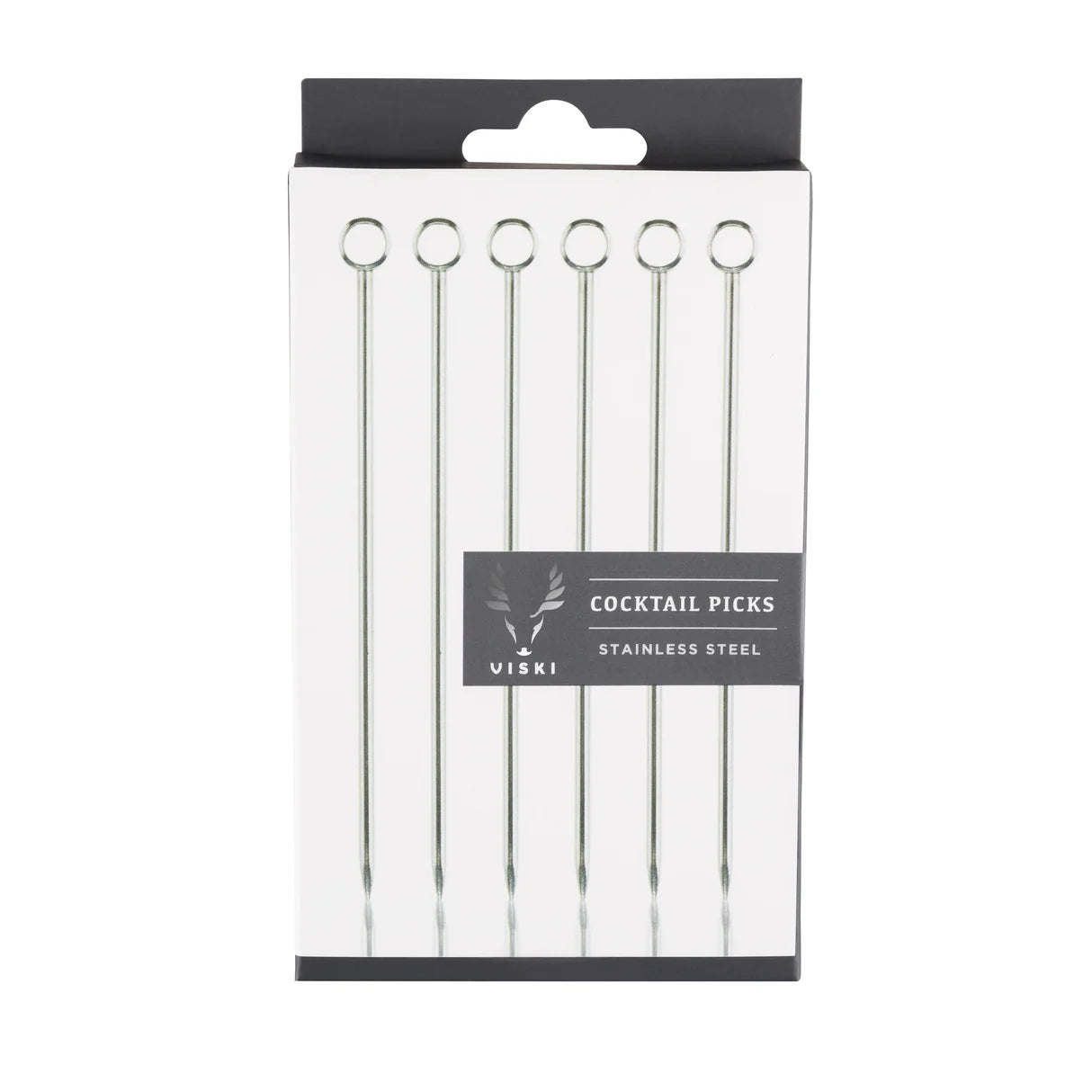 Viski Steel Cocktail Picks-1