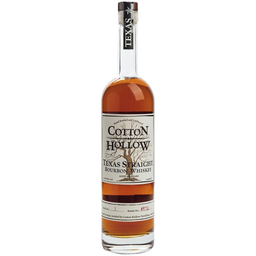 Cotton Hollow Texas Straight Bourbon 4Yr 750ml-0