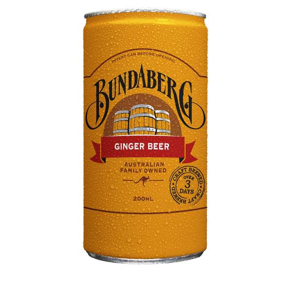 Bundaberg Ginger Beer 200ml Can