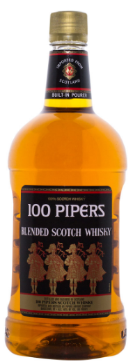 100 Pipers Scotch Whisky 1.75L