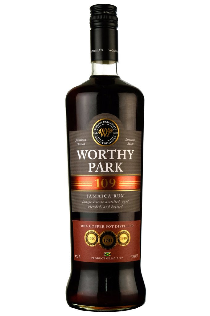 Worthy Park Jamaican Dark Rum 109 Proof 750ml-0