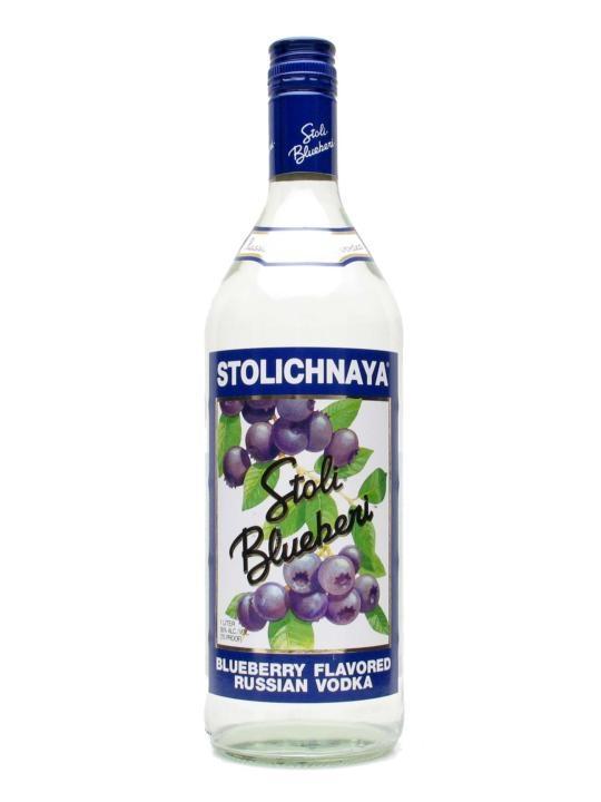 Stoli Blueberi Vodka 1L-0